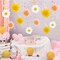 24 Pieces Daisy Hanging Swirls Decorations Boho Groovy Party Decorations Spring Flower Birthday Party Decorations Retro Hippie Party Ceiling Decorations for Classroom Office Mother Day Decor